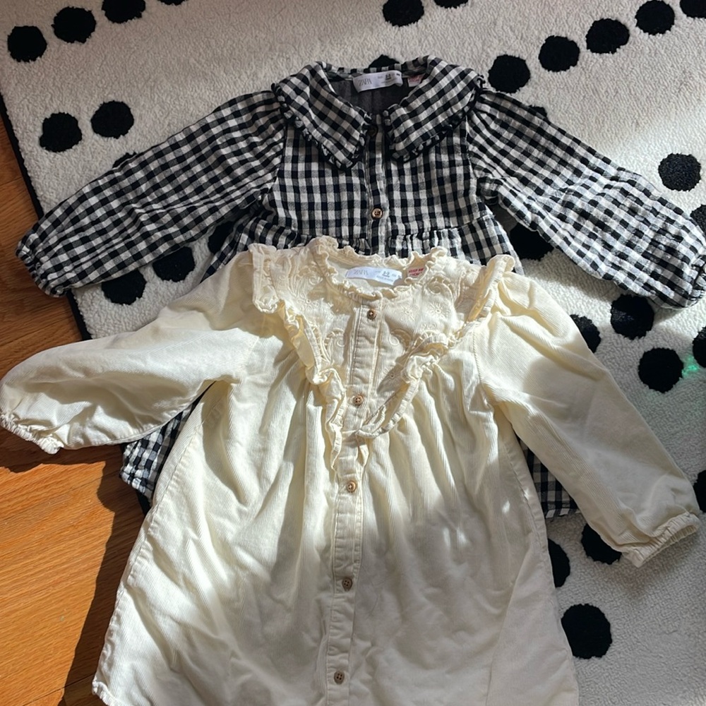 Two Zara dresses